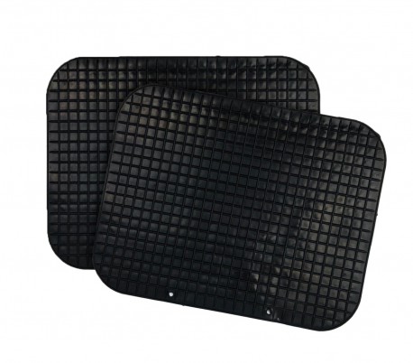 749137 Set de 4 alfombras para el coche AUTOSPRINT goma antideslizante universal