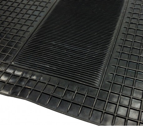 749137 Set de 4 alfombras para el coche AUTOSPRINT goma antideslizante universal