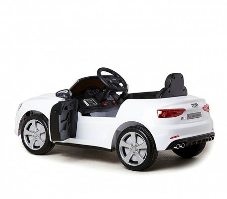 B81700 Coche eléctrico para niños AUDI S5 con mando teledirigido 12V Cabriolet