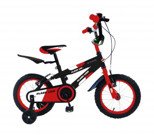 Bicicleta para niños FLASH LINE talla 14 FLA14 para niños de 3 - 6 años