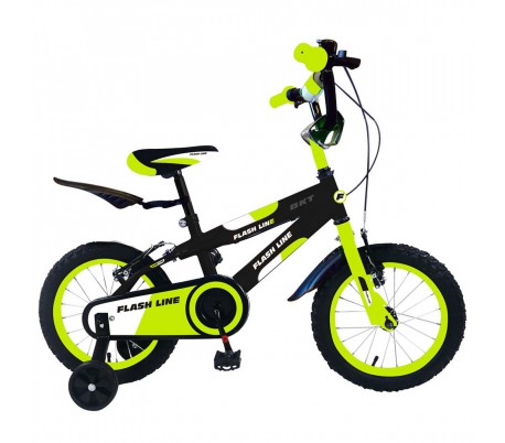 Bicicleta para niños FLASH LINE talla 16 FLA16 para niños de 4 - 7 años