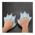 Pack de 2 guantes de silicona con forma de aletas para nadadores Snorkel 