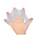 Pack de 2 guantes de silicona con forma de aletas para nadadores Snorkel 