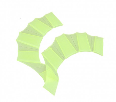 Pack de 2 guantes de silicona con forma de aletas para nadadores Snorkel 