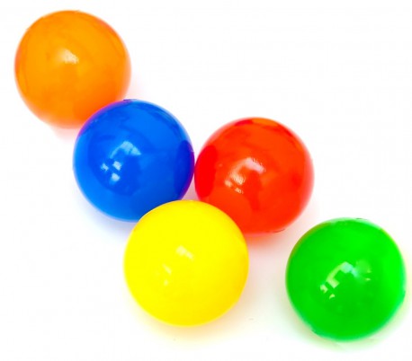 pelotas de plastico de colores