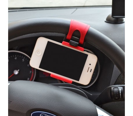 Soporte volante sujección elástica smartphones...