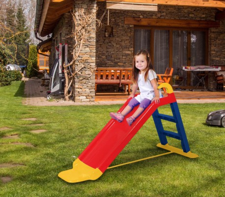 402207 Tobogán de plástico para niños CIGIOKI 141x60x78cm interior y exterior