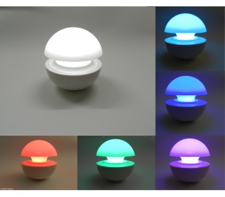 Lámpara cromoterapia mesita mod. FUNGO se...