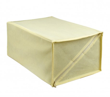 112885 Caja para zapatos TNT línea WELKHOME 22,5x35x15,5 cm con ventana y velcro