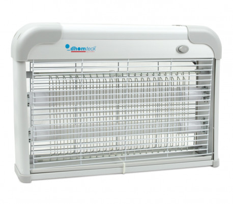 389249 Lámpara anti-mosquitos e insectos DHOMTECK con 2 LED 2W LED UV con cadena