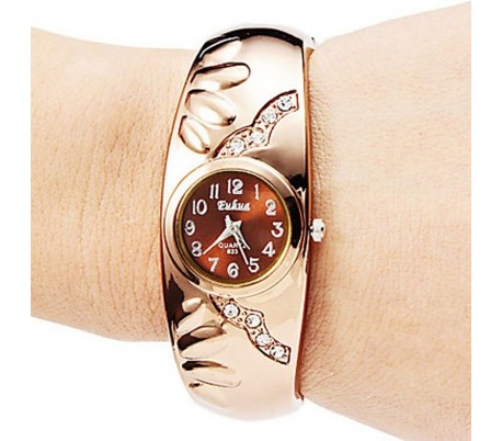 Reloj pulsera dorado oro bronce mujer chica Mod...