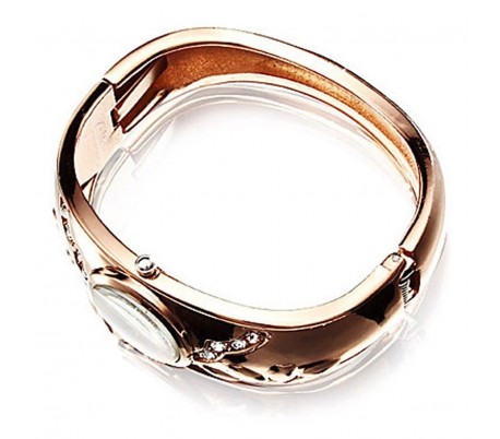 Reloj pulsera dorado oro bronce mujer chica Mod...