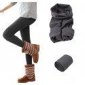Juego 5 leggings térmicos mujer chica felpa elásticos perfecto invierno