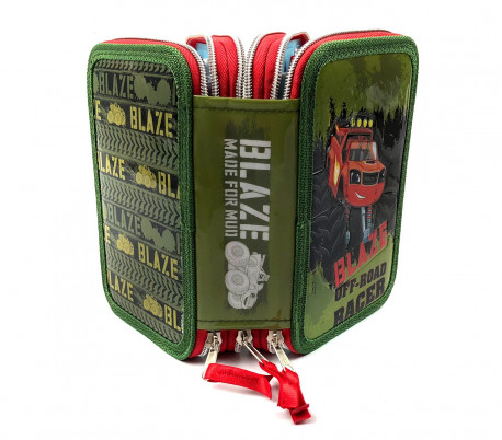 455494 Estuche para niños de 3 cremalleras 43pz colores variados The Avengers