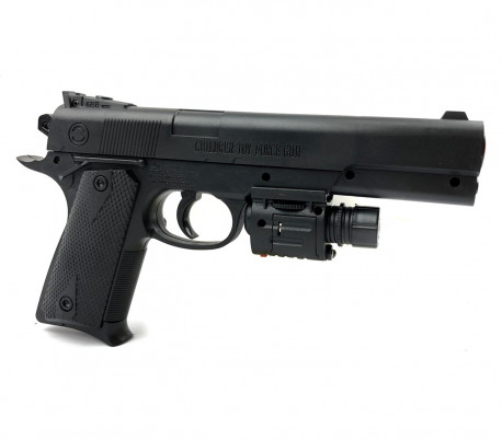 397233 Pistola de juguete CIGIOKI con puntero de 6 mm y bolas incluidas 45 Magnu