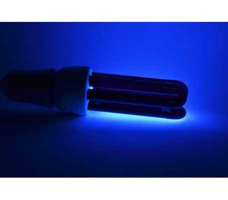 Lámpara rayos UV efecto fluorescente de color...