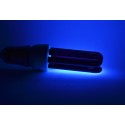 Lámpara rayos UV efecto fluorescente de color azul claro fiestas discotecas 