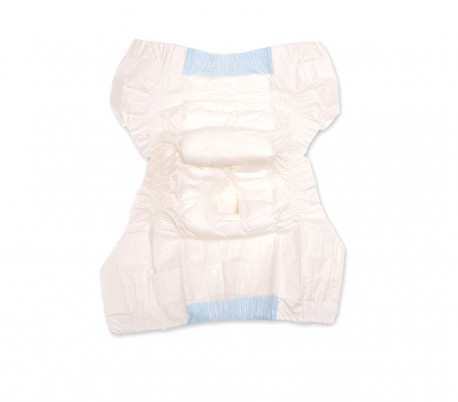 Pack 12 pañales absorbentes para perros capturan olores con ranuras para la cola