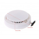 17330 Detector de humo SMOKE ALARM automático redondo con tornillos de montaje