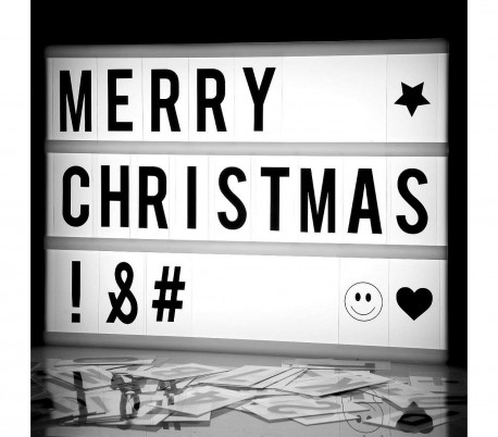 181774 Panel retroiluminado Led LightBox con formato de 96 caracteres A4 30x23CM