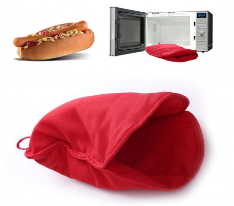 178019 Bolsa para coocion de 1 o 2  HOTDOGS en el microondas listo en un minuto 