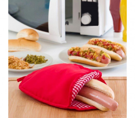 178019 Bolsa para coocion de 1 o 2  HOTDOGS en el microondas listo en un minuto 