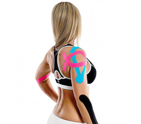 177807 Rollo de cinta para kinesiología aplicada taping 5 cm x 5 m