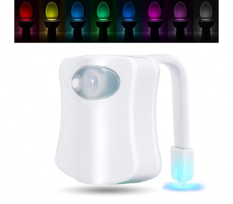 177210 Luz LED LightBowl para el WC 8 colores con sensor crepuscular