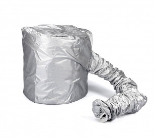 179832 Casco gorro para pelo rizado difusor de viaje plegable con adaptador 2