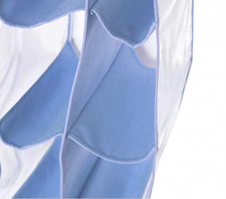 Organizador de bolsos con gancho para armarios y puertas (6 huecos)