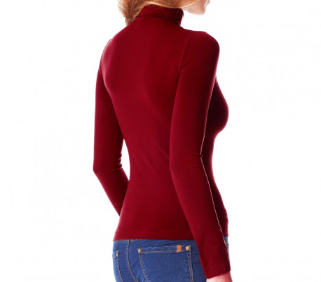 VKA22 Pack 5 camisetas térmica de cuello alto con forro polar mod. Miriam