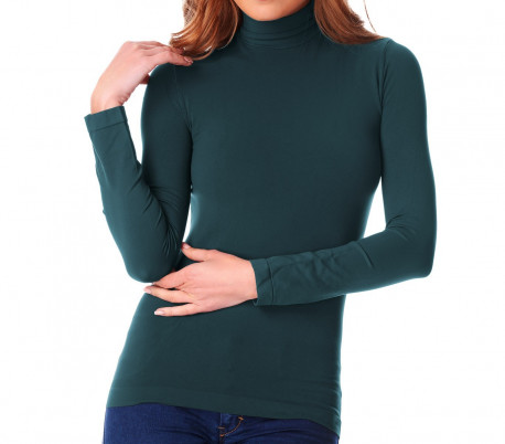 VKA22 Pack 5 camisetas térmica de cuello alto con forro polar mod. Miriam