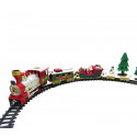 830082 Tren de navidad a batería para árbol con luces y sonidos 75 cm diámetro