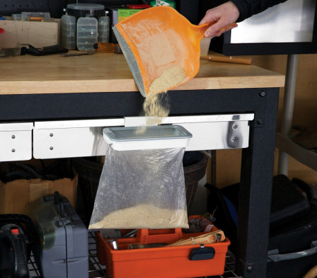 870578 Soporte para bolsas de basura ATTACK TRASH colgador de puertas o cajones 