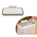870578 Soporte para bolsas de basura ATTACK TRASH colgador de puertas o cajones 