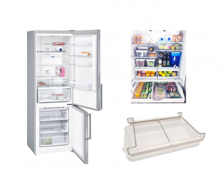 871025 Organizador de refrigerador ajustable con cajón FRIDGE extraíble