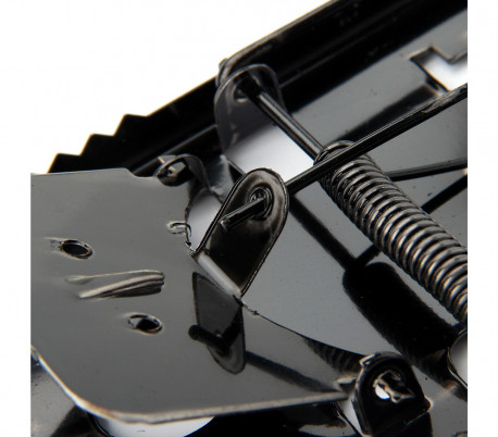 331446 Atrapa ratones DHOMTEK con guillotina de resorte a presión de 8.5x16x1 cm