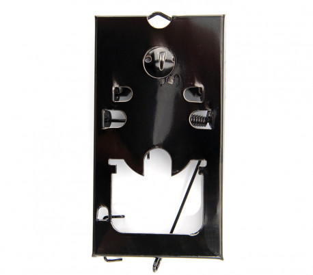 331446 Atrapa ratones DHOMTEK con guillotina de resorte a presión de 8.5x16x1 cm