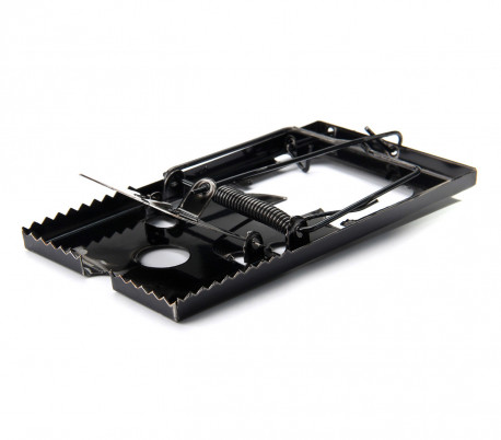 331446 Atrapa ratones DHOMTEK con guillotina de resorte a presión de 8.5x16x1 cm