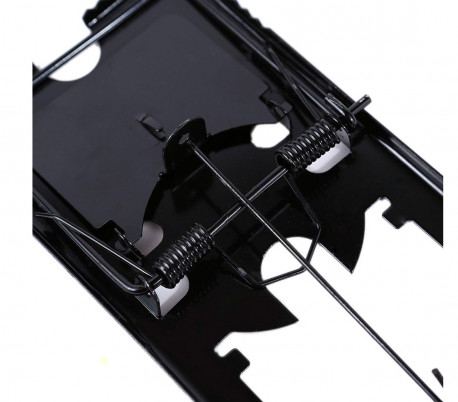 331446 Atrapa ratones DHOMTEK con guillotina de resorte a presión de 8.5x16x1 cm