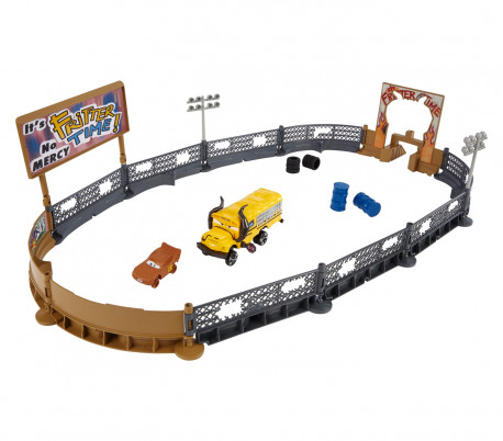 406924 Playset Smash and Crash derby arena DISNEY CARS 3 con accesorios MATTEL