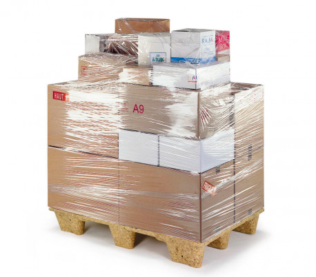 Retractíl transparente elástico manúal 23 MY película 2.4 kg 500 mm