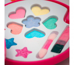 002504 Set de maquillaje infantil 5 estantes Tachan Box con espejo 40x26 cm 2