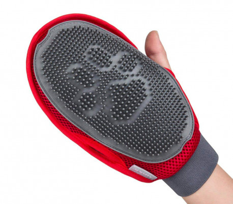 001705 Guante de masaje NOBLEZA para retirar pelos de las mascotas