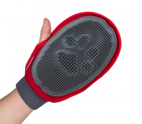 001705 Guante de masaje NOBLEZA para retirar pelos de las mascotas