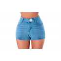 Shorts tejanos cortos ajustados para mujer modelo FORBIDDEN ZONE varias tallas