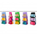 Organizador de bolsos con gancho para armarios y puertas (6 huecos)