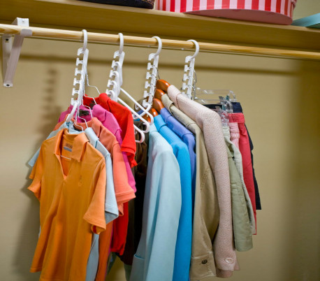 850826 Pack 10 perchas Magic Hanger organizador para ropa ahorrador de espacio