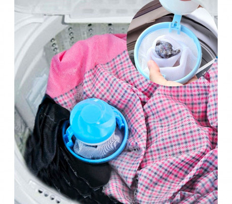 Filtro para lavadora recoge los residuos que suelta la ropa la lana el cabello 
