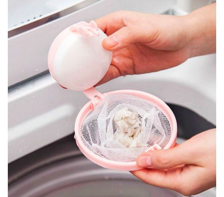 Filtro para lavadora recoge los residuos que suelta la ropa la lana el cabello 